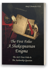 First Folio Shakespearean Enigma book cover