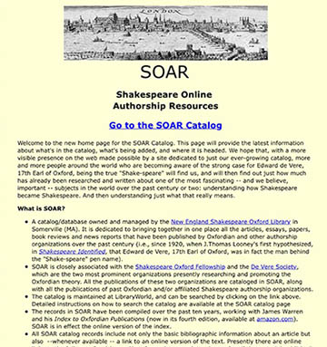 SOAR Home Page