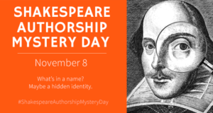 Shakespeare Authorship Mystery Day
