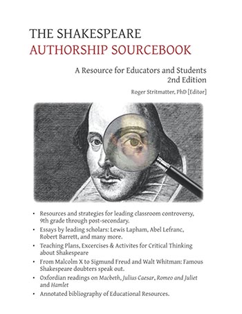 Shakespeare Authorship Sourcebook cover