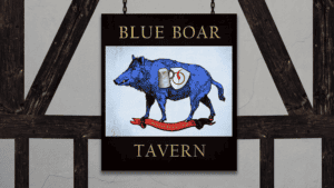 Blue Boar Tavern Interior