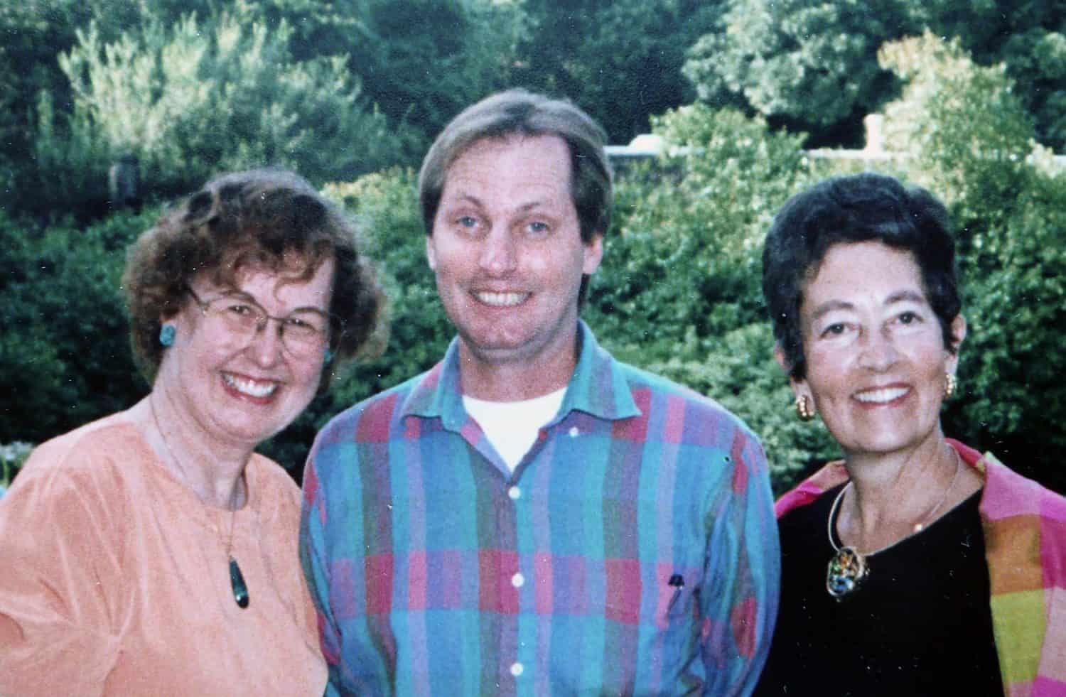 Ginger Renner, Andy Hannas, Sally Mosher in 1995. Photo courtesy of Ginger Renner. 