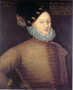 Edward de Vere in 1575