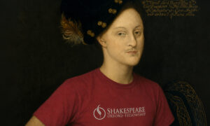 Edward de Vere in an SOF t-shirt